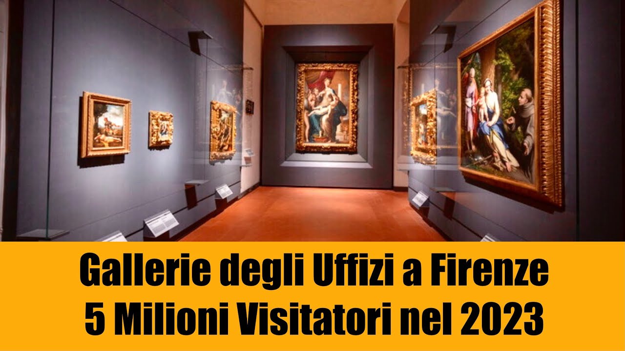 Le Gallerie Degli Uffizi A Firenze Superano I 5 Milioni Di Visitatori ...